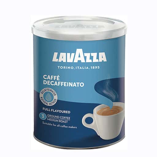 Cà Phê Lavazza Caffè Decaffeinato - Cà phê bột hương Caffè Decaffeinato (250g)