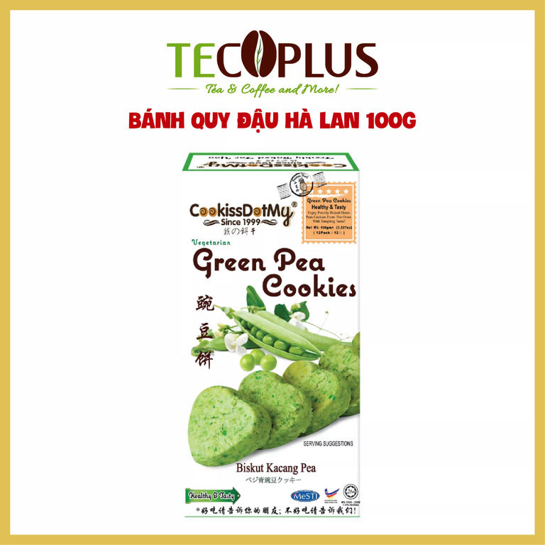 Bánh Quy Đậu Hà Lan 100g (gram) - Green Pea Cookies