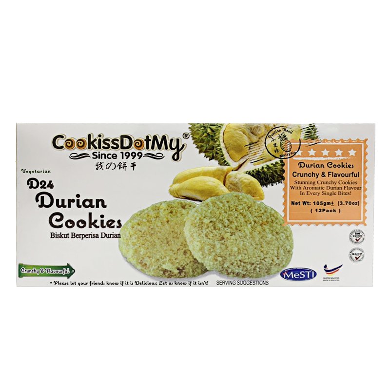 Bánh Quy Sầu Riêng 100g (gram) - D24 Durian Cookies