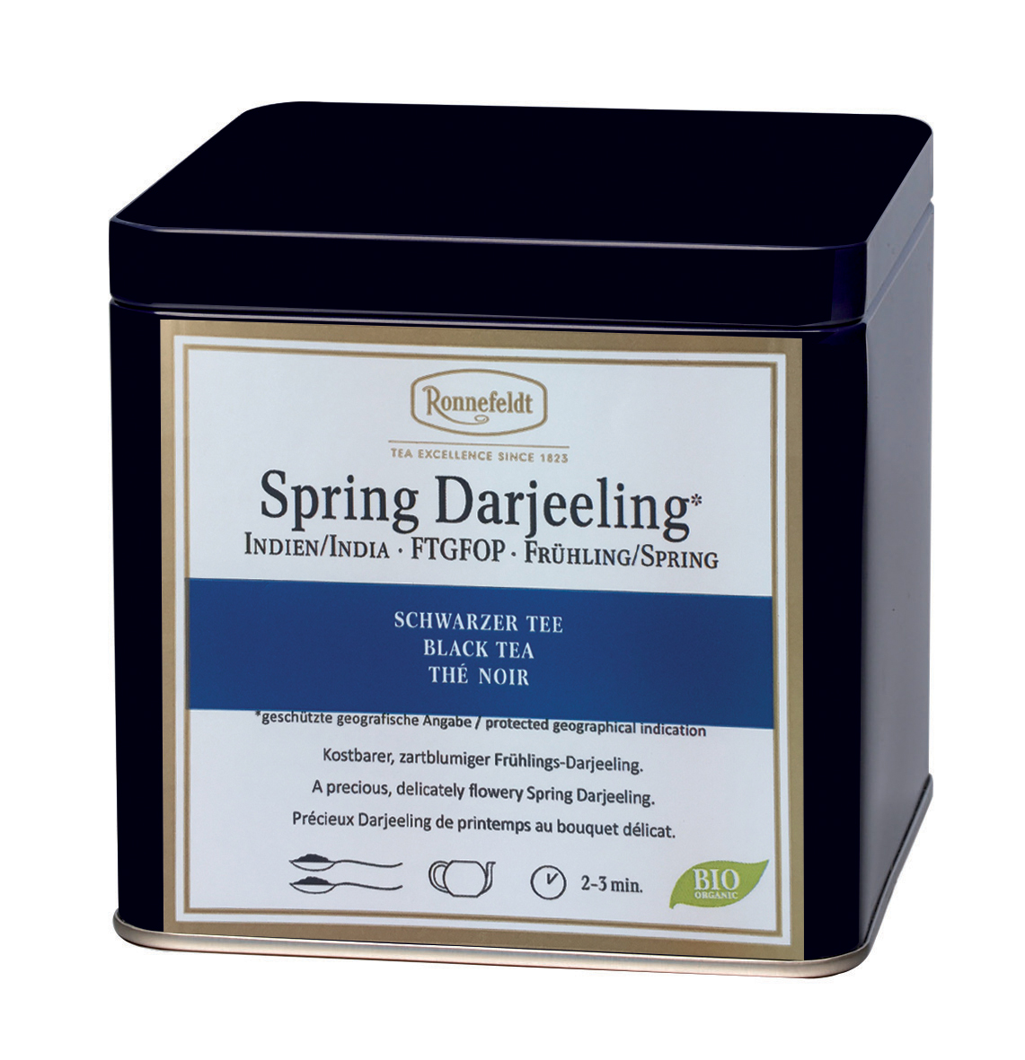 Darjeeling Spring - Ronnefeldt Loose Leaf® | Trà đen mùa xuân Ấn Độ - Trà lá (gói 100g)