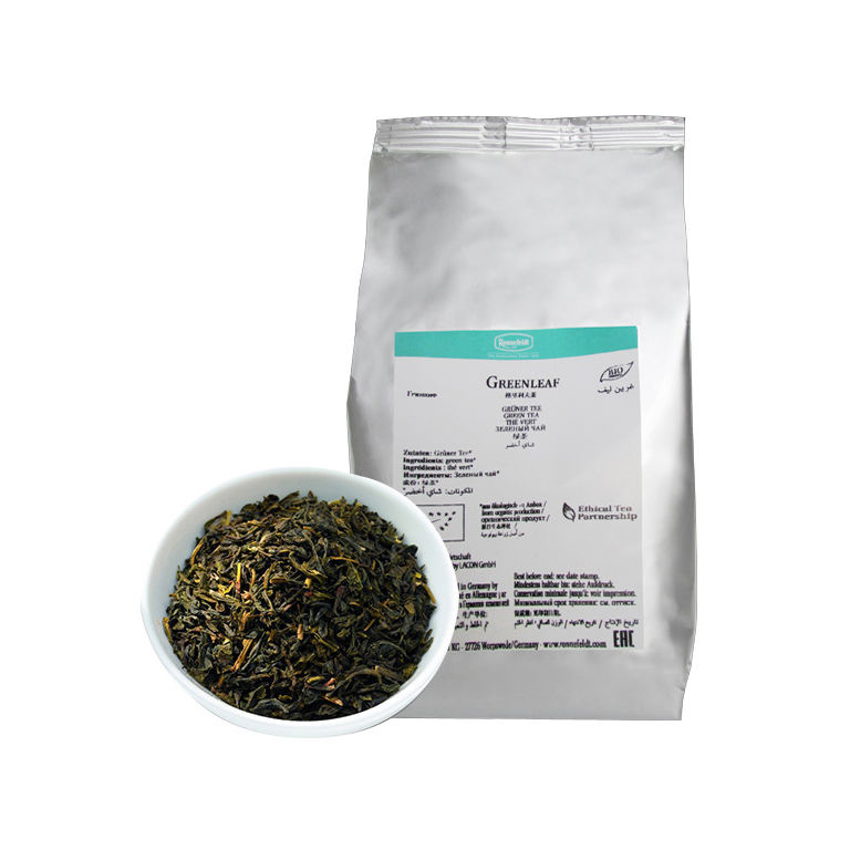 Greenleaf - Ronnefeldt Loose Leaf® | Trà xanh vị cỏ - Trà lá (gói 250g)