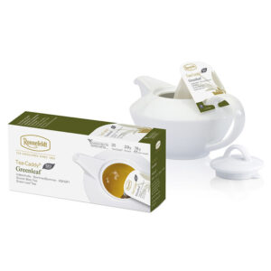 Greenleaf - Ronnefeldt Tea-Caddy® | Trà xanh cao nguyên Ấn Độ - Trà túi lọc cao cấp (1 hộp / 20 gói)