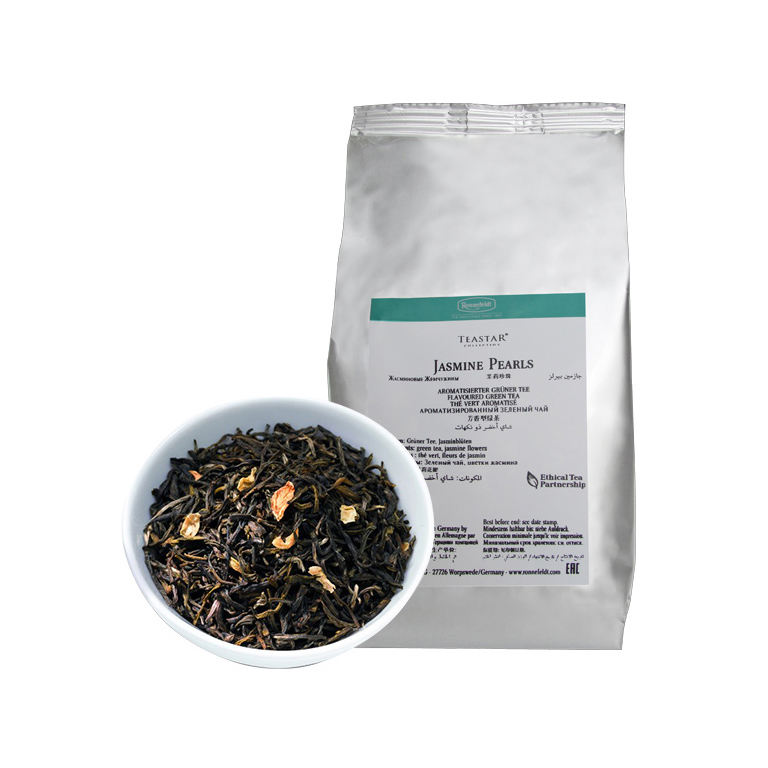 Jasmine Pearls - Ronnefeldt Loose Leaf® | Trà xanh hoa nhài - Trà lá (gói 100g)