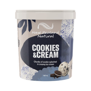 Kem Vani bánh xốp - Cookies and Cream | 480 ml