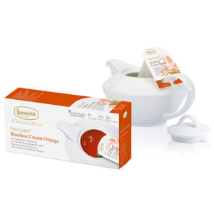 Rooibos Cream Orange – Ronnefeldt Tea-Caddy® | Trà hương cam – Trà túi lọc cao cấp (1 hộp / 20 gói)